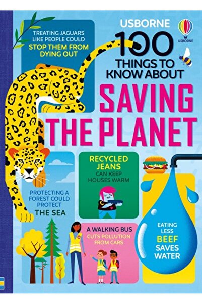 Usborne 100 Πράγματα που πρέπει να γνωρίζετε για τη διάσωση της Γης