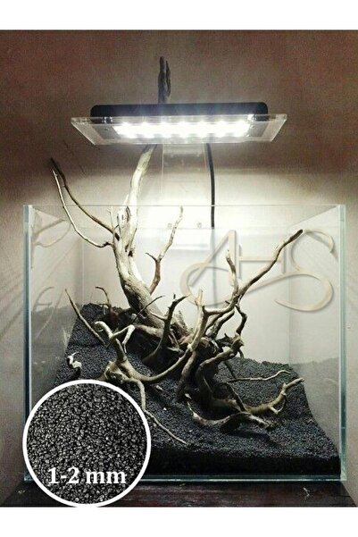 AHS 25 Kg 1-2mm Hagen Siyah Bitki Kumu Akvaryum Kumu 25 Kg