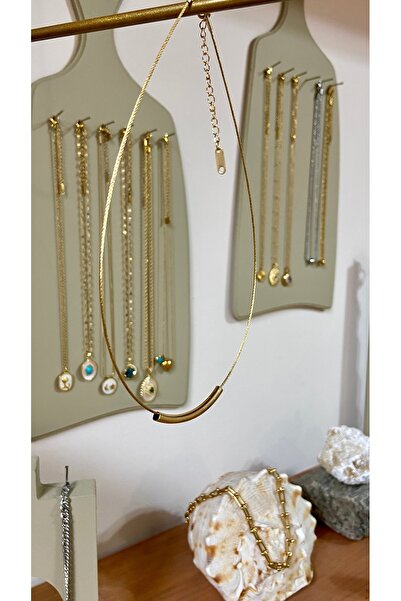 YASUGARAGE Çelik tel choker kolye