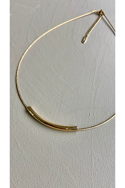 YASUGARAGE Çelik tel choker kolye
