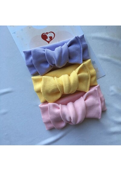 Nis butik Set de bandane pentru bebeluși Nisbutik din 3 piese, Bandană de păr...