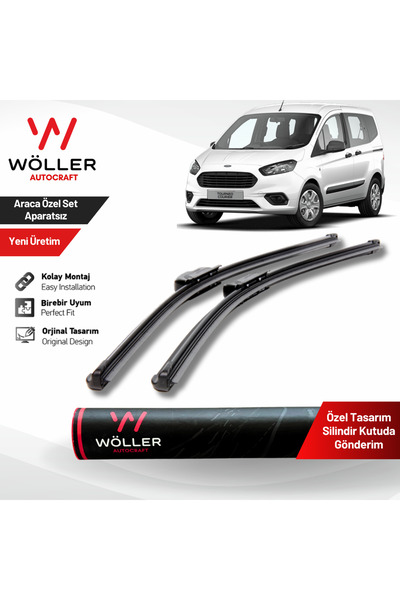 wöller Ford Courier Silecek 2014 Sonrası Silecek Takımı Araca Özel