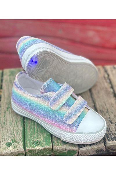Surpie Shoes Colorful Children's Convers, Girls' Casual Shoes