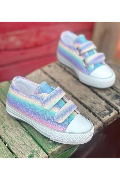 Surpie Shoes Colorful Children's Convers, Girls' Casual Shoes
