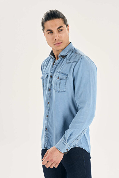 Walker London DENIM MEN'S SHIRT
