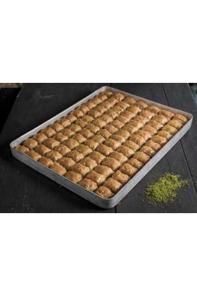 Alüminyum Rectangular Baklava Tray 25x35x3