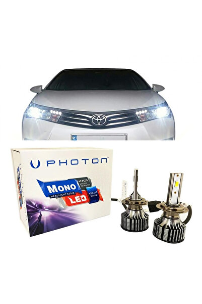 Photon Toyota Corolla E170 Led Xenon Uzun Far Ampulü HB3 Mono Yeni Seri Beyaz...