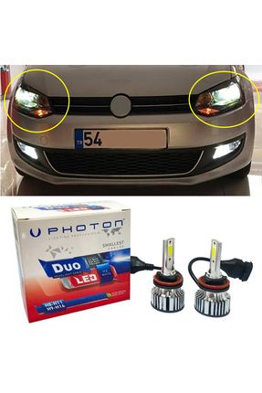 Photon Vw Polo Mk5 Led Xenon Uzun Far Ampulu H7 Duo Yeni Seri Beyaz 2009 2017
