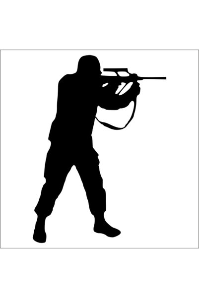 TECHNOPA Soldier Foil Sticker 20cm Length