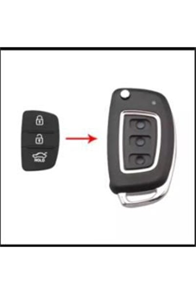 babikamium Hyundai Key Button I10 I20 I30 Ix35 External Frame Slatted