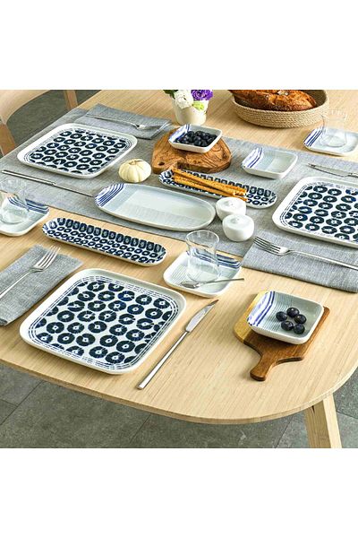 Pierre Cardin Riley Porcelain 28 Piece Breakfast Set