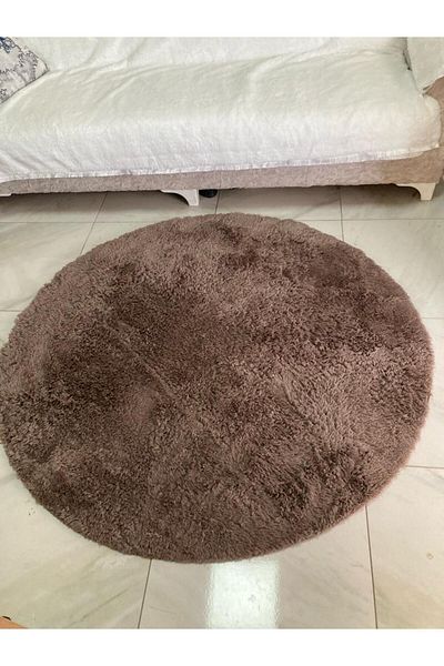 Savana Circle Hide Carpet 150x150