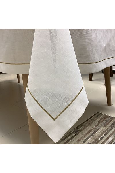 OYA home Gold Glitter Table Cloth - 160*260 cm