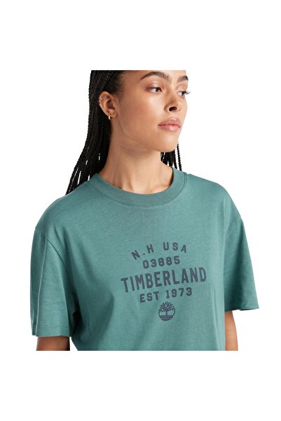 Timberland TİMBERLAND Μπροστινό γραφικό κοντομάνικο μπλουζάκι TB0A5UF7CL61