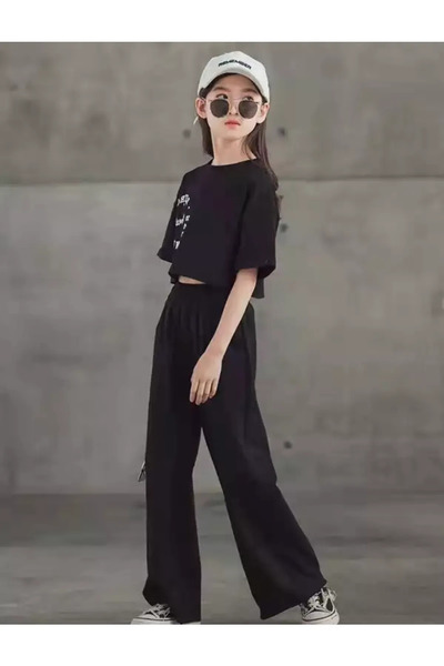 Machetta Dečiji set kratkih hlača Secondday Štampano Gornji i donji deo