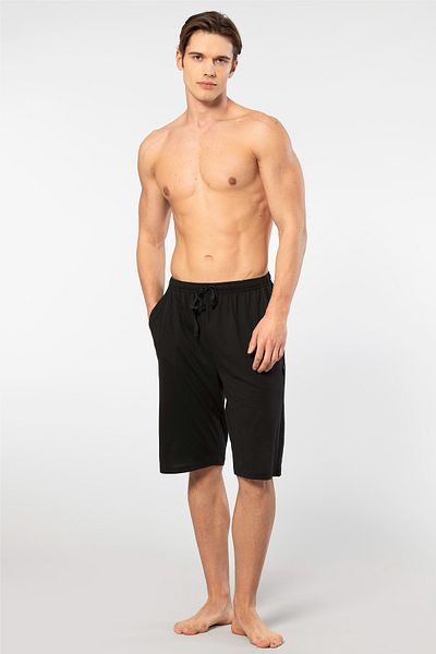 Cacharel 2172 Ανδρικό Modal Cotton Bermuda Single Bottom - Μαύρο