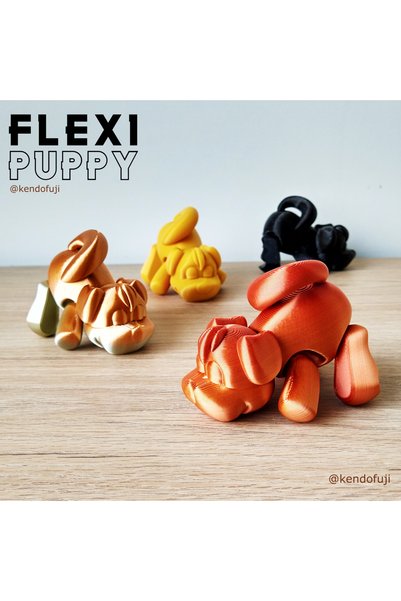 Obaco Dog Phone Holder Desktop Phone Holder Animal Figure Phone Accessory Jointed Animal Toy