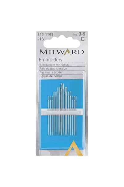 Milward Ac de brodat din otel 3/9 16 buc