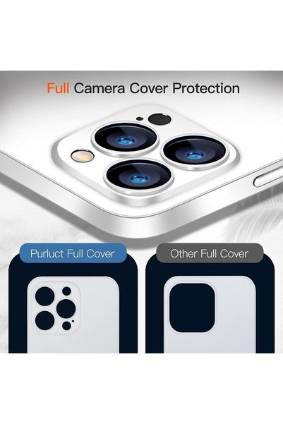 USIDE iPhone 14 Pro Max Transparent Ultra Thin Case Matte Surface Minimalist Cover with Anti-Dirty Camera Protection