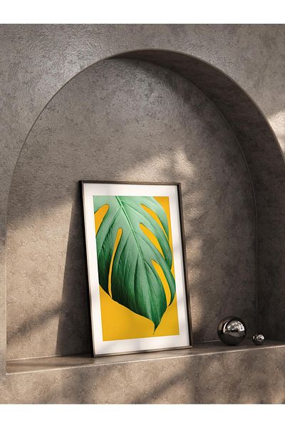 Postifull Poster fără încadrare, pictură botanică și frunze nr. 20, fotografie HD, poster pentru decorarea peretelui pentru sufragerie, bucătărie