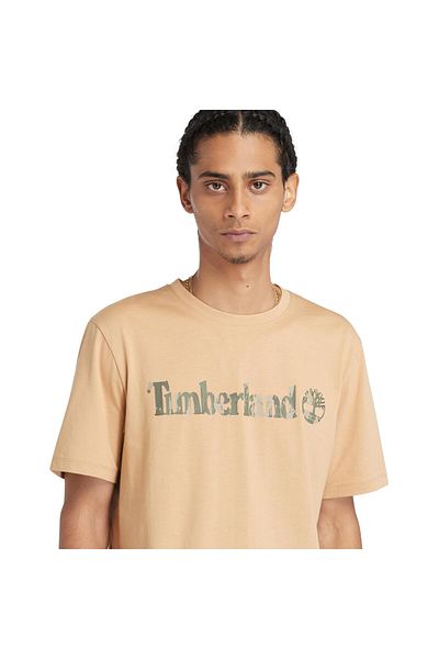 Timberland Μπλουζάκι με κοντό μανίκι TİMBERLAND Camo Linear Logo TB0A5UNFEH31