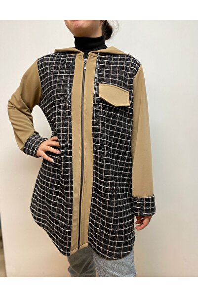 Semra butik FERMUAR DETAYLI TUNİK