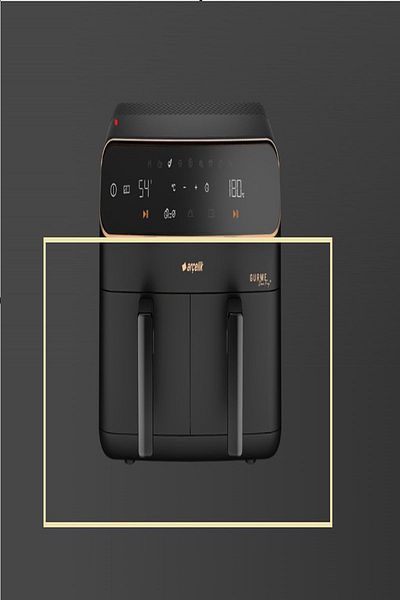Arçelik Fr-9284 Low Oil Double Chamber Cooker - Left Hopper