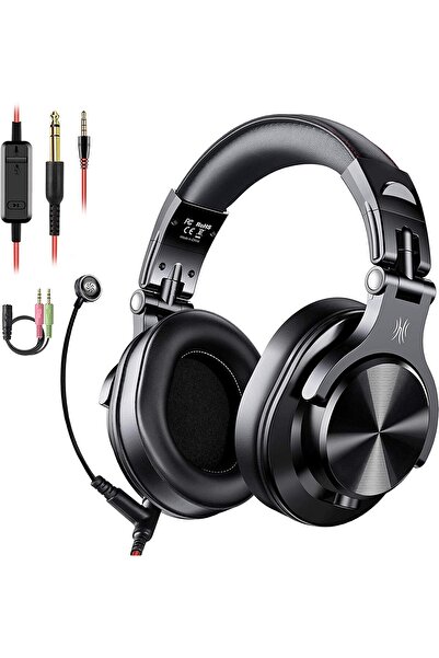 Oneodio A71m Hi-Res Yüksek Çözünürlüklü Kulak Üstü Mikrofonlu Kulaklık (SİYAH)