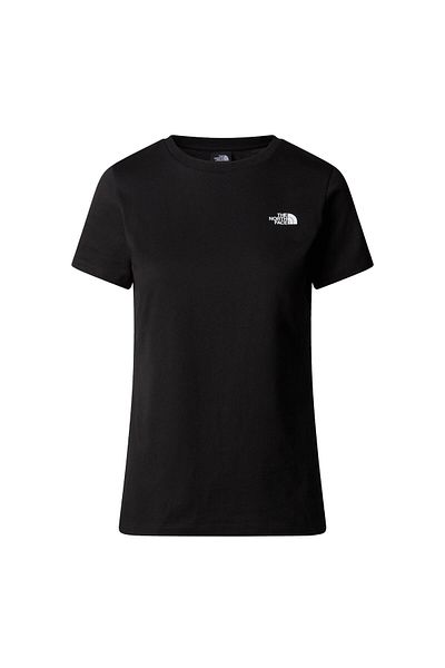 THE NORTH FACE W S/S SIMPLE DOME SLIM TEE T-Shirt NF0A87NHJK31 Schwarz-M