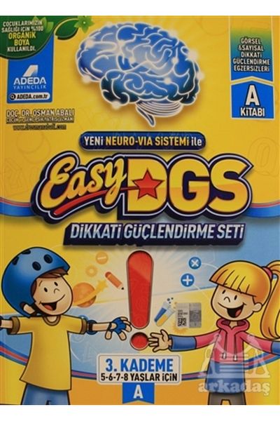 Adeda Yayıncılık Easy Attention Strengthening Set 5/8 Years a