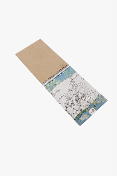 retronote أزهار اللوز، فان جوخ 1890، دفتر رسم A5 II، غير مبطن، 100 ورقة، 100 جرام، لون أبيض