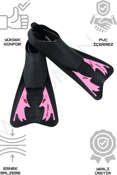 welcomein Aqua Pro Unisex Model - Comfortable Sea and Pool Swimmer, Training and Diving Flippers