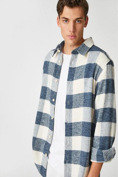 Koton Men's Lumberjack Shirt