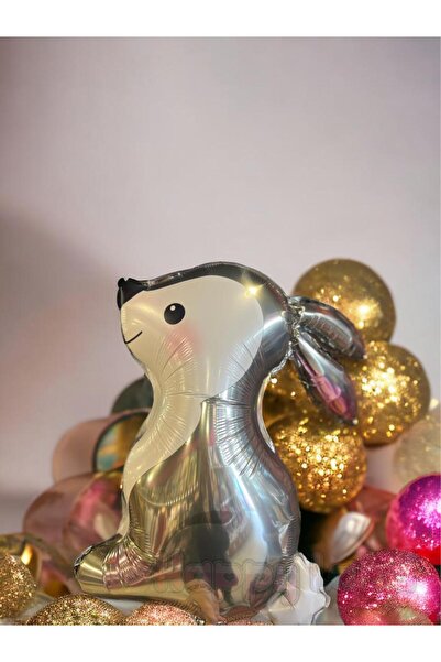 Happyland Cute Rabbit Foil Balloon Sweet Rabbit Balloon