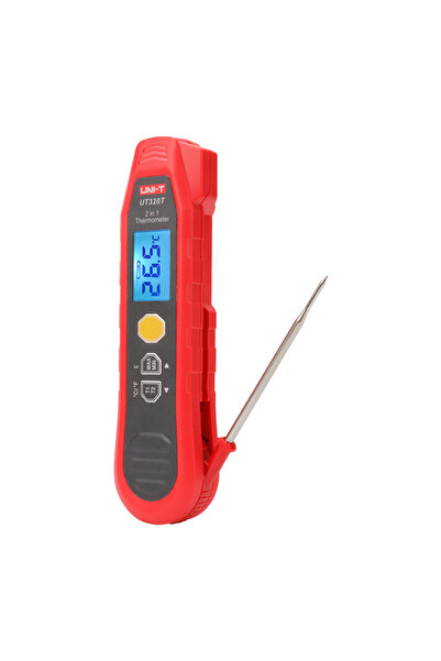 Unit Uni-t UT320T Temaslı-Temassız 2'si 1 Arada Termometre