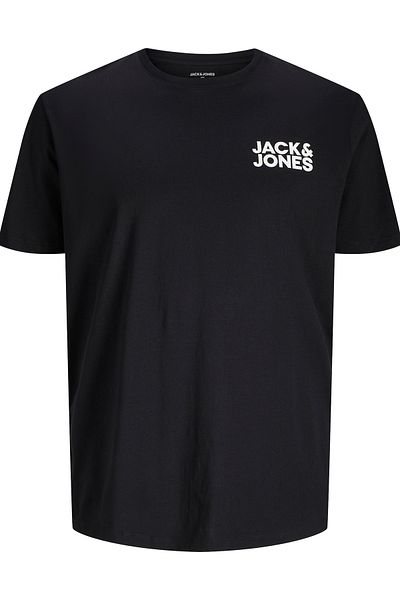 Jack & Jones Tricou Bărbați Jjecorp, flexibil și moale, din bumbac, mărime mare, imprimat
