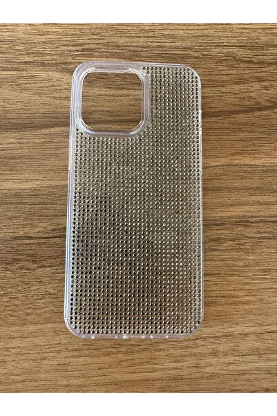 Case collection İphone 15 Promax Uyumlu Diadmond Taşlı Slikon Kılıf (Handmade)