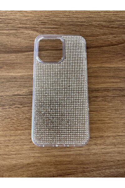 Case collection İphone 15 Promax Uyumlu Diadmond Taşlı Slikon Kılıf (Handmade)