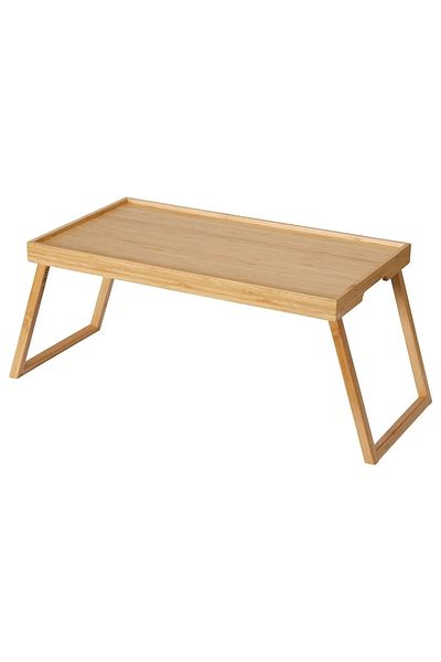 Amentes Bamboo Folding Leg Wooden Tray