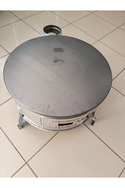 Manavgatsoba Odunlu Ekmek Sacı Yufka Sacı Gözleme Sacı 60 Cm Çift Sac