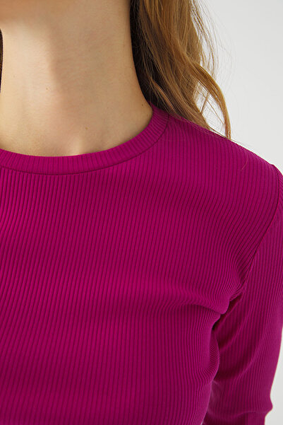 urban focus Crew Neck Long Sleeve Bodysuit