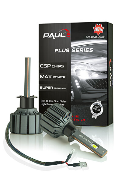 PAULLED Paul Plus H1 18.000 Lümen Güç Şimşek Etkili Odaklı Ufuk Çizgili Csp Led 1 Yıl Garanti