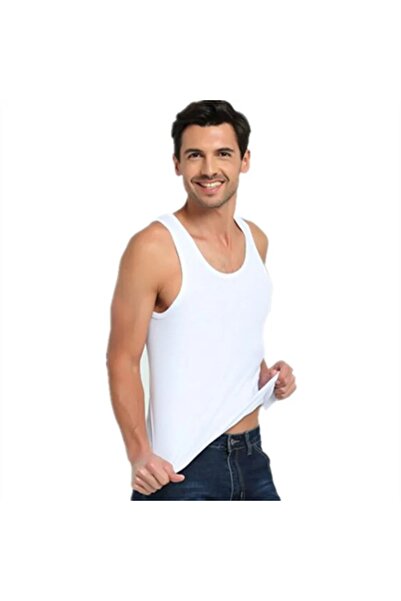 m mlinda Чоловіча бавовняна майка на бретельках, 6 штук в упаковці