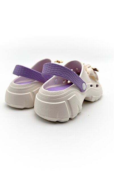 Shoebutik Suzi Beige Lilac Slippers