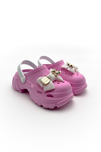 Shoebutik Suzi Pink White Slippers