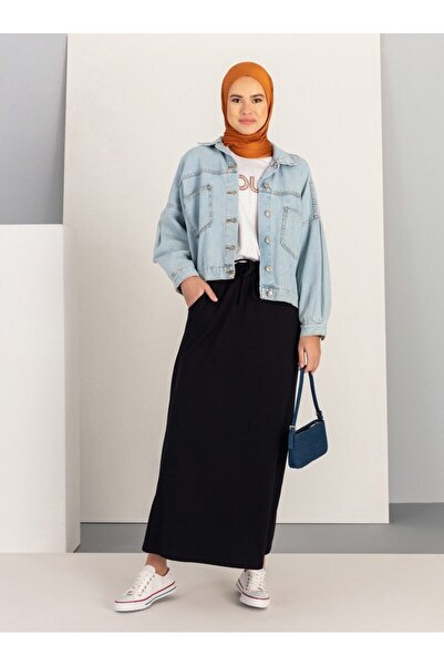 Bwest Pocketed Sports Skirt - Navy Blue - Bwest