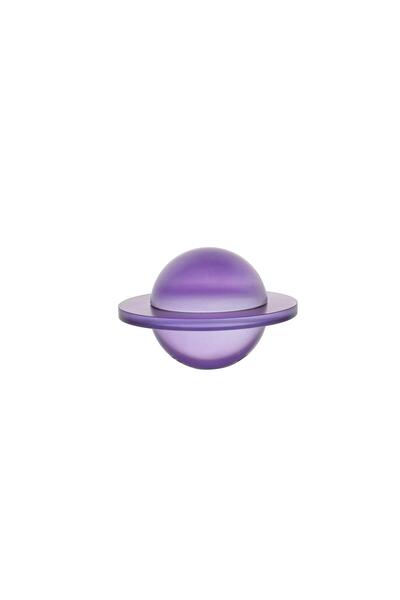 Mikasa Moor Mor Frosted Yuvarlak Cam Obje 13x9cm