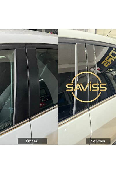Saviss Renault Fluence 3M Kapı Direk Seti Maun Kaplama ,Dış Cam Çıta Kaplama,...
