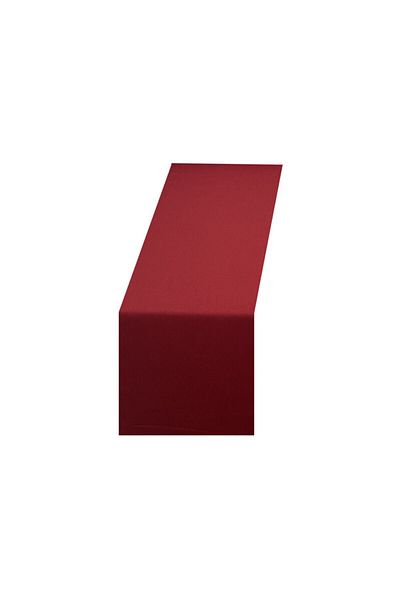 Zeren Home Glitter Bougainvillea Red Color Rectangular Runner 40x150