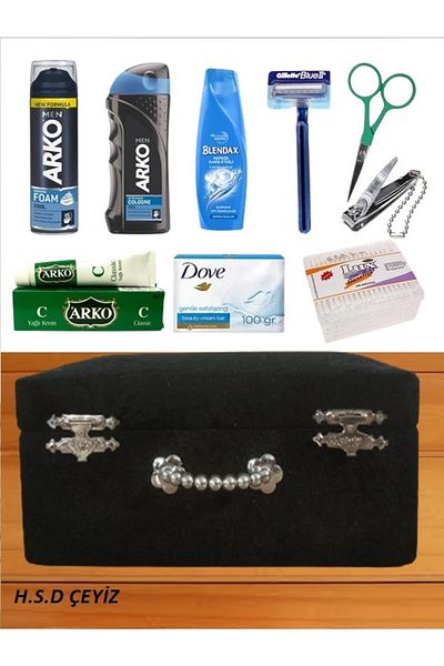 Sonem Çeyiz Cufă de zestre pentru mire Machiaj Set cosmetic 1326